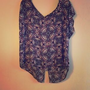 Torrid - Geometric Top - Size 0